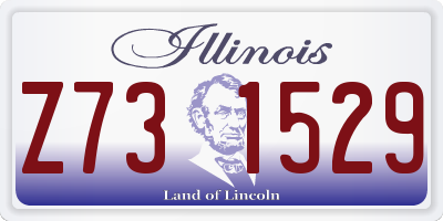 IL license plate Z731529
