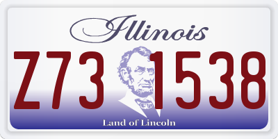IL license plate Z731538