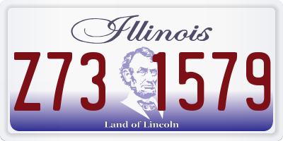 IL license plate Z731579