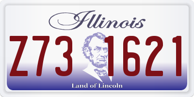 IL license plate Z731621