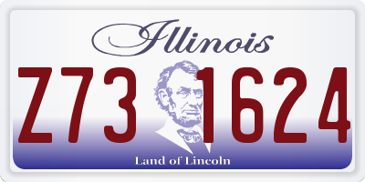 IL license plate Z731624