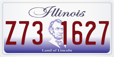 IL license plate Z731627