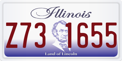IL license plate Z731655