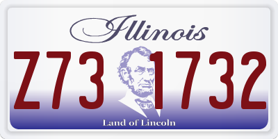 IL license plate Z731732