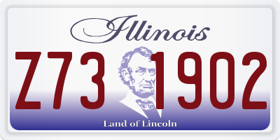 IL license plate Z731902