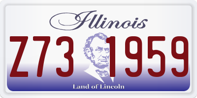 IL license plate Z731959