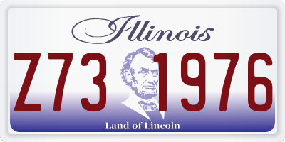 IL license plate Z731976