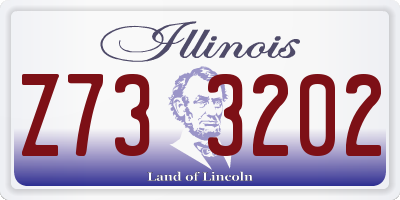 IL license plate Z733202