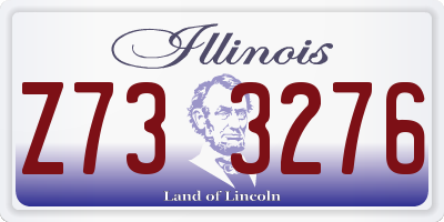 IL license plate Z733276