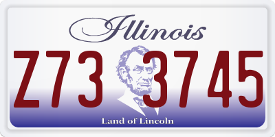 IL license plate Z733745
