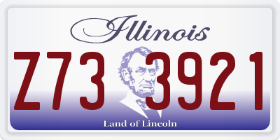 IL license plate Z733921