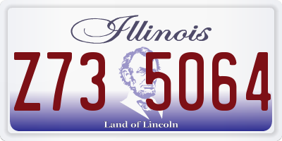IL license plate Z735064