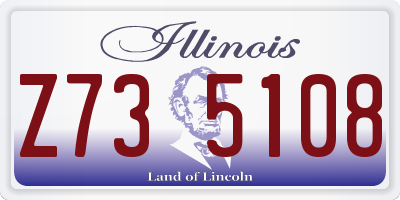 IL license plate Z735108