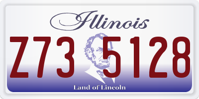 IL license plate Z735128