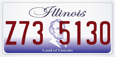 IL license plate Z735130