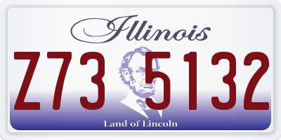 IL license plate Z735132