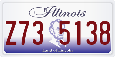 IL license plate Z735138
