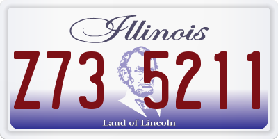 IL license plate Z735211