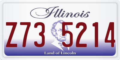 IL license plate Z735214