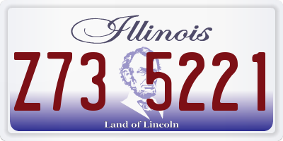 IL license plate Z735221