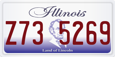 IL license plate Z735269