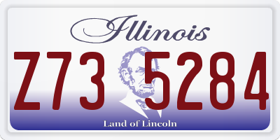 IL license plate Z735284