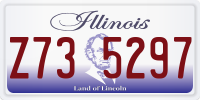 IL license plate Z735297