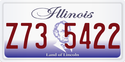 IL license plate Z735422