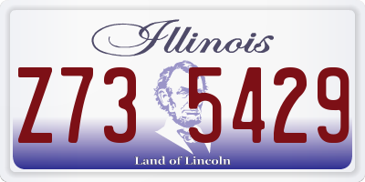 IL license plate Z735429