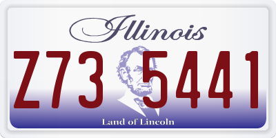 IL license plate Z735441