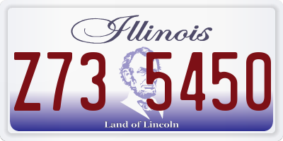IL license plate Z735450