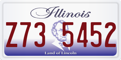 IL license plate Z735452