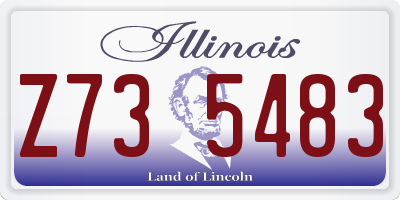 IL license plate Z735483