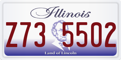 IL license plate Z735502