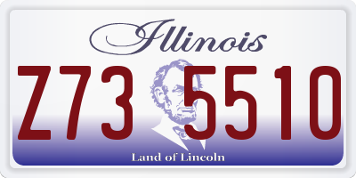IL license plate Z735510