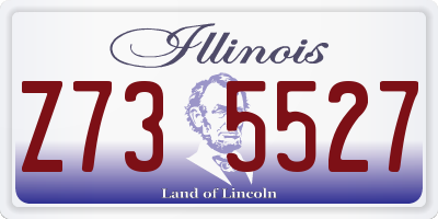 IL license plate Z735527