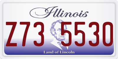IL license plate Z735530