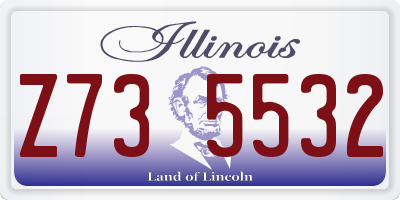 IL license plate Z735532