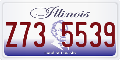 IL license plate Z735539