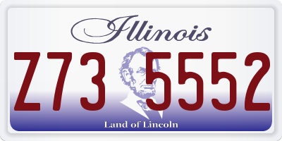 IL license plate Z735552