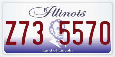 IL license plate Z735570