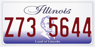 IL license plate Z735644