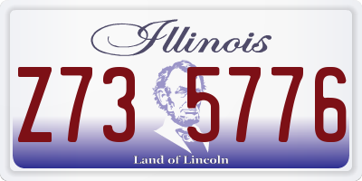 IL license plate Z735776