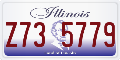 IL license plate Z735779