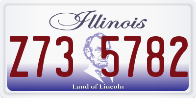 IL license plate Z735782