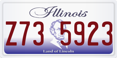 IL license plate Z735923