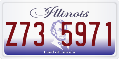 IL license plate Z735971