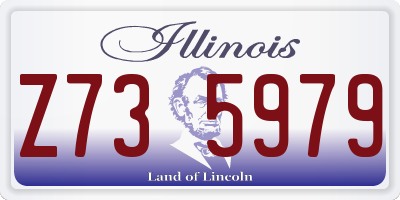 IL license plate Z735979