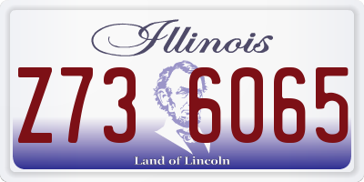 IL license plate Z736065