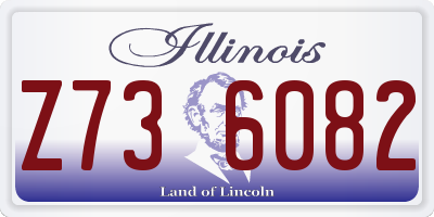 IL license plate Z736082